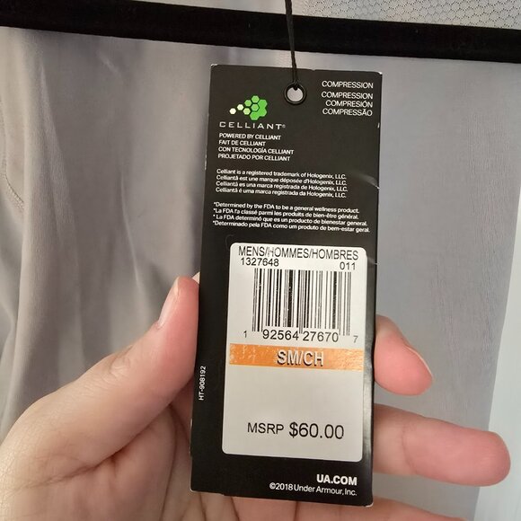 New Mens Under Armour Compression Leggings size Small - Picture 2 of 4